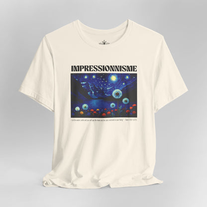 Lake Louise Moon & Mountains – Van Gogh Inspired Tee