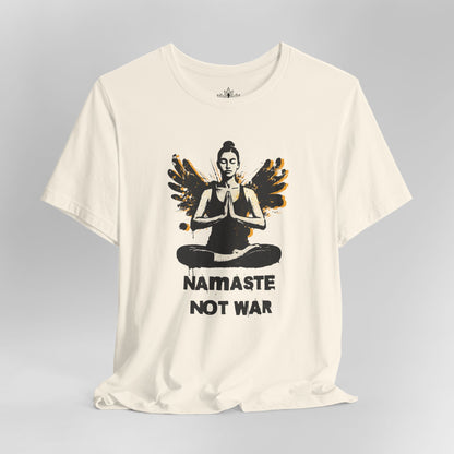Namaste Not War – Urban Street Art Tee