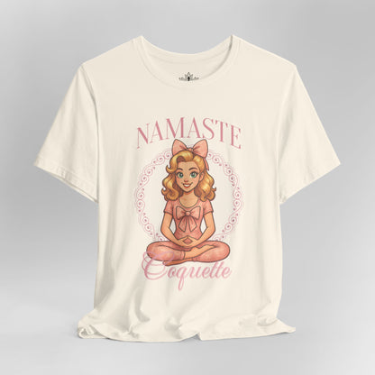Namaste Coquette – Cute Yoga Tee