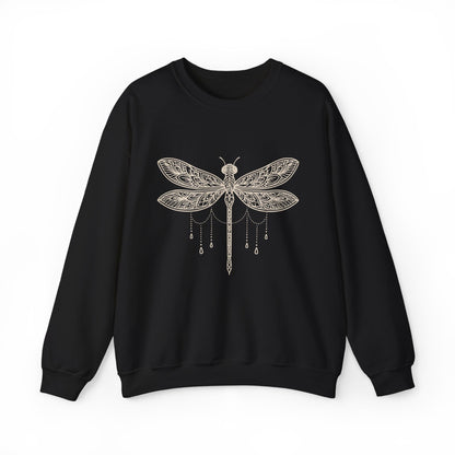 Sweat-shirt Mandala Libellule - Sérénité