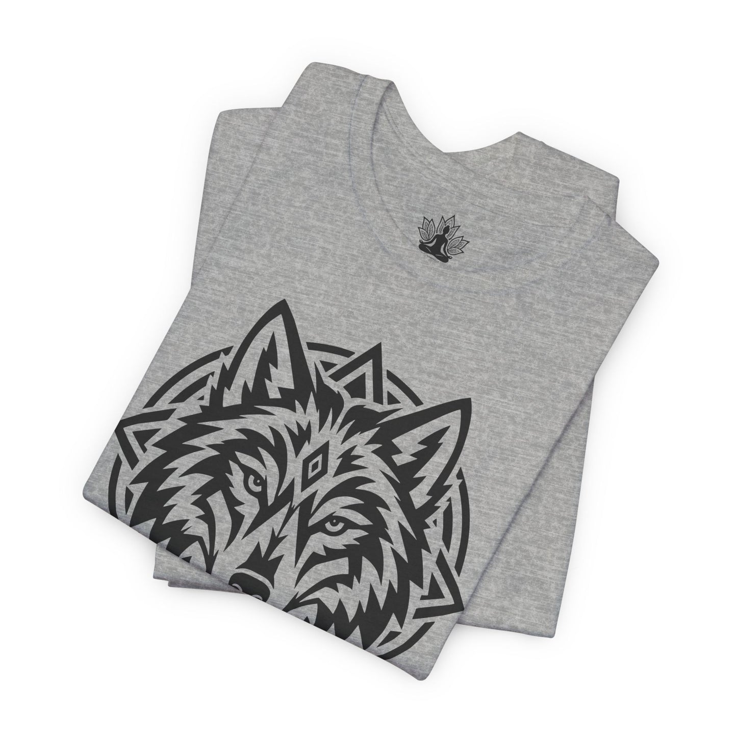 Guardian Wolf Mandala Men Tee