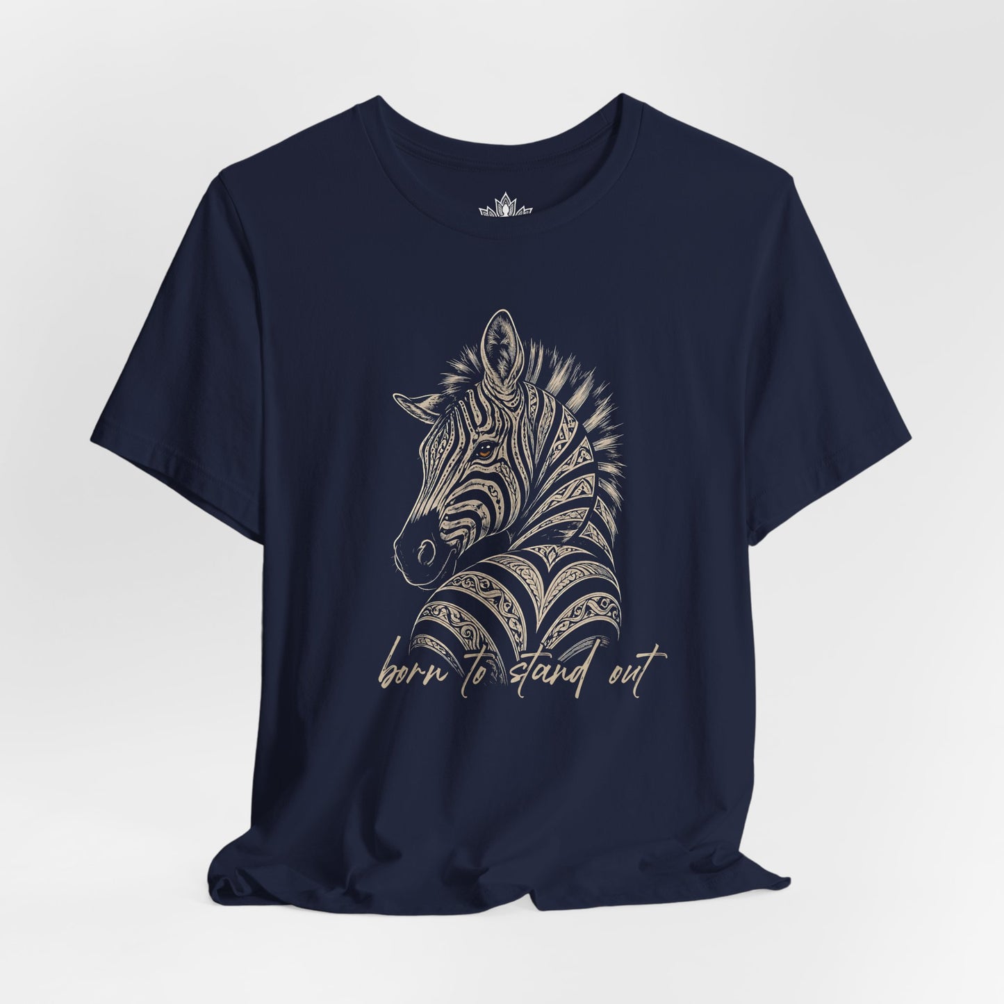 Born To Stand Out Zebra Tee