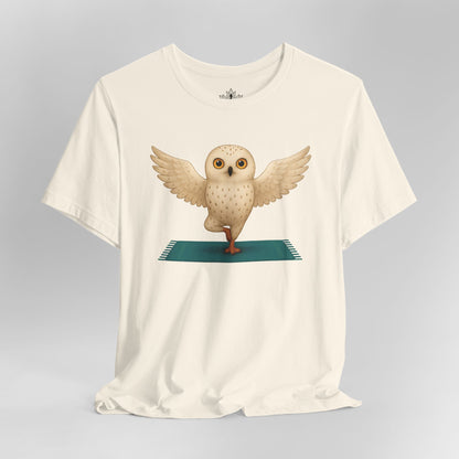 Snowy Owl - Tree Pose Tee