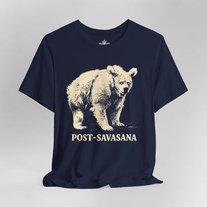 Post-Savasana Sleepy Bear Men Tee