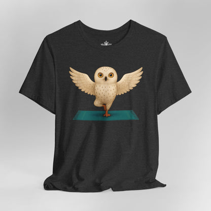 Snowy Owl - Tree Pose Tee