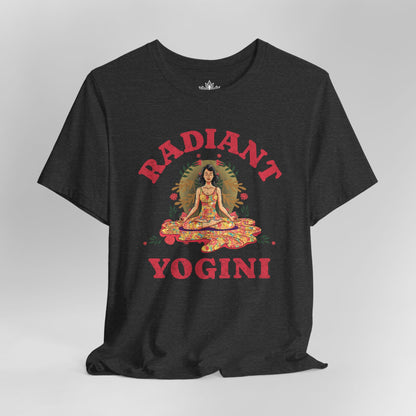 Radiant Yogini – Vibrant Meditation Tee