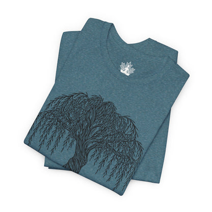 Tree Of Life Weeping Willow Men Tee