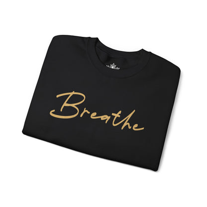 Breathe Sweatshirt - Mandala Back Print
