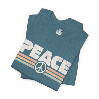 Peace Retro Men Tee