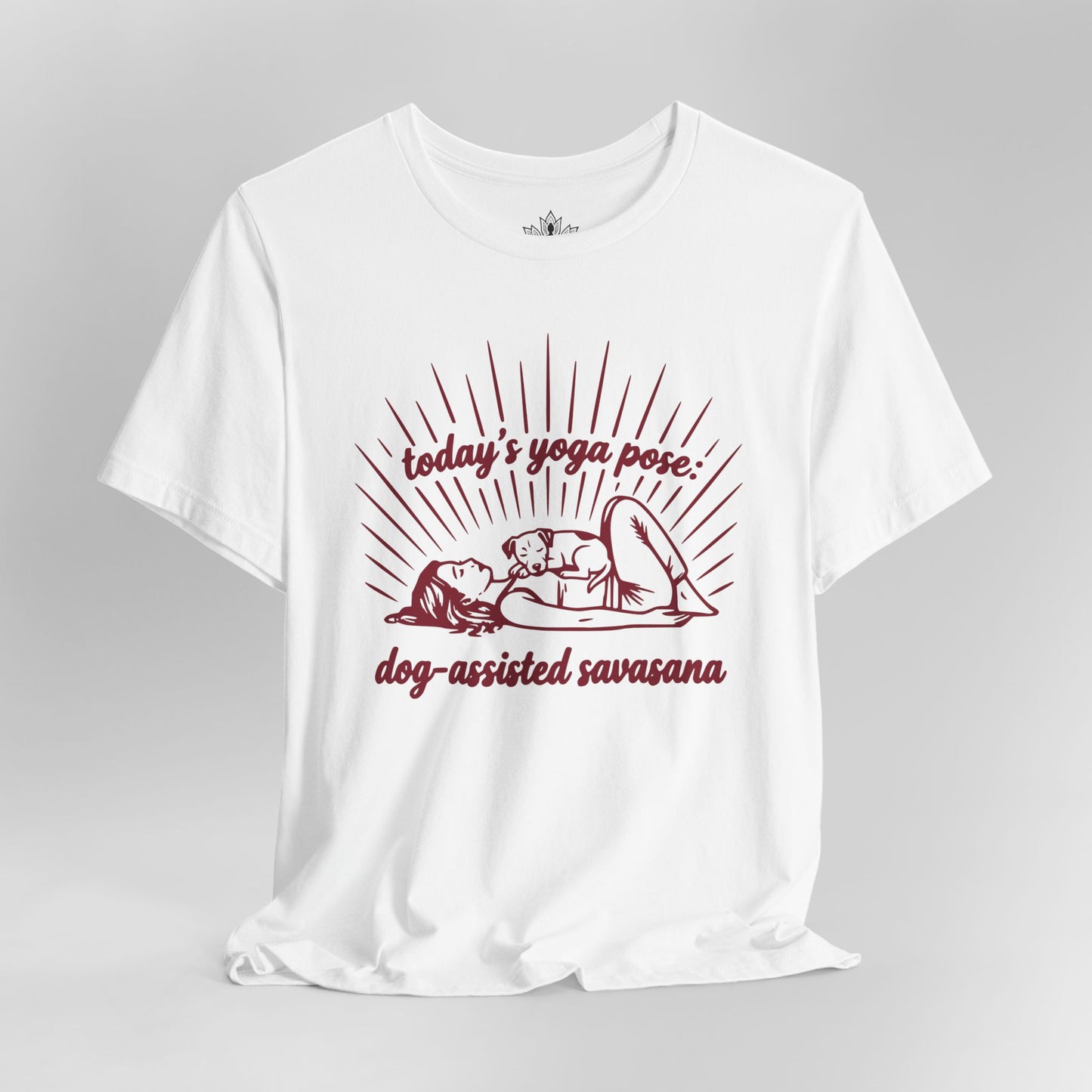 Today's Yoga Pose - Dog Assisted Savasana Tee