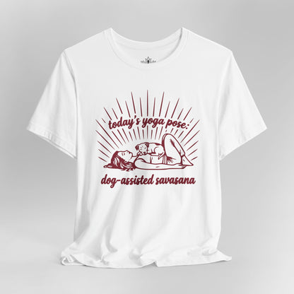 Today's Yoga Pose - Dog Assisted Savasana Tee