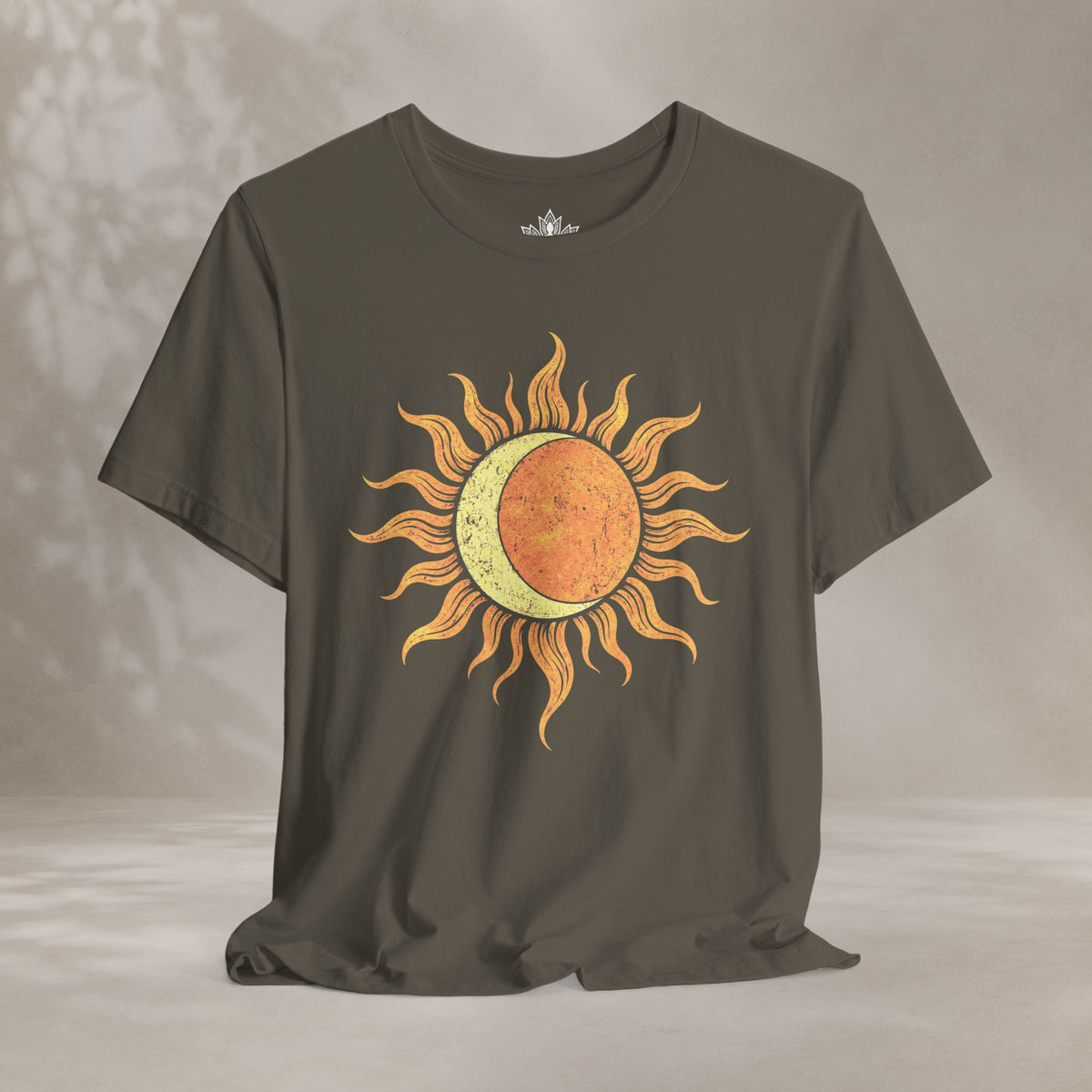 Celestial Balance Sun & Moon Boho Tee