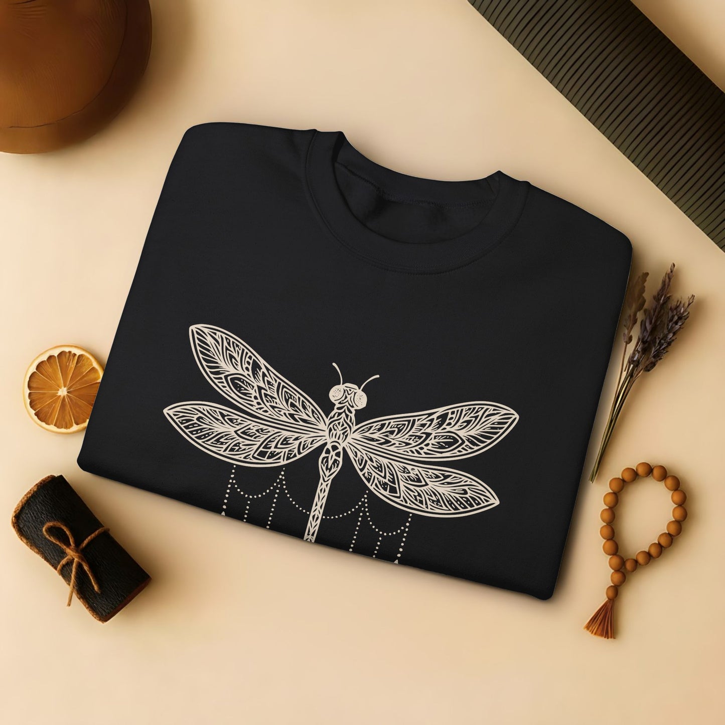 Mandala Dragonfly - Serenity Sweatshirt