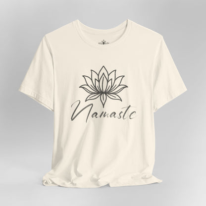Namaste Lotus Tee – Yoga Minimalist