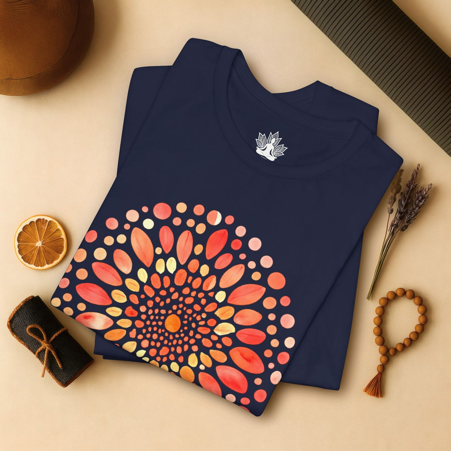 Watercolor Mandala Tee