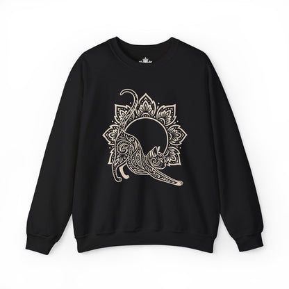Cat & Mandala Sweatshirt