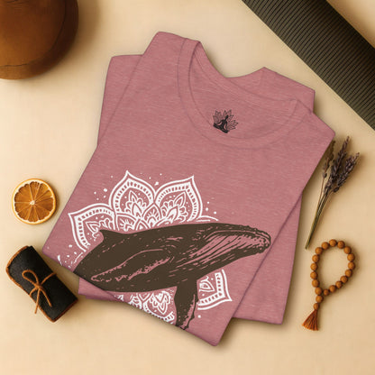 An Ocean Spirit – Humpback Whale Mandala Tee