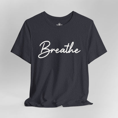 Breathe – Minimalist Calm Tee