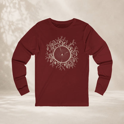 The Quiet Center: Haunted Woods Halloween Edition Long Sleeve Tee