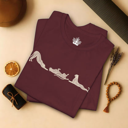 Cheetah Savanna Flow Tee