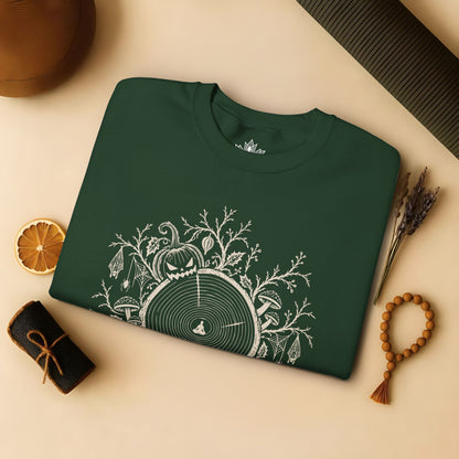 The Quiet Center: Haunted Woods Halloween Edition Sweatshirt