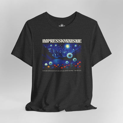 Lake Louise Moon & Mountains – Van Gogh Inspired Tee
