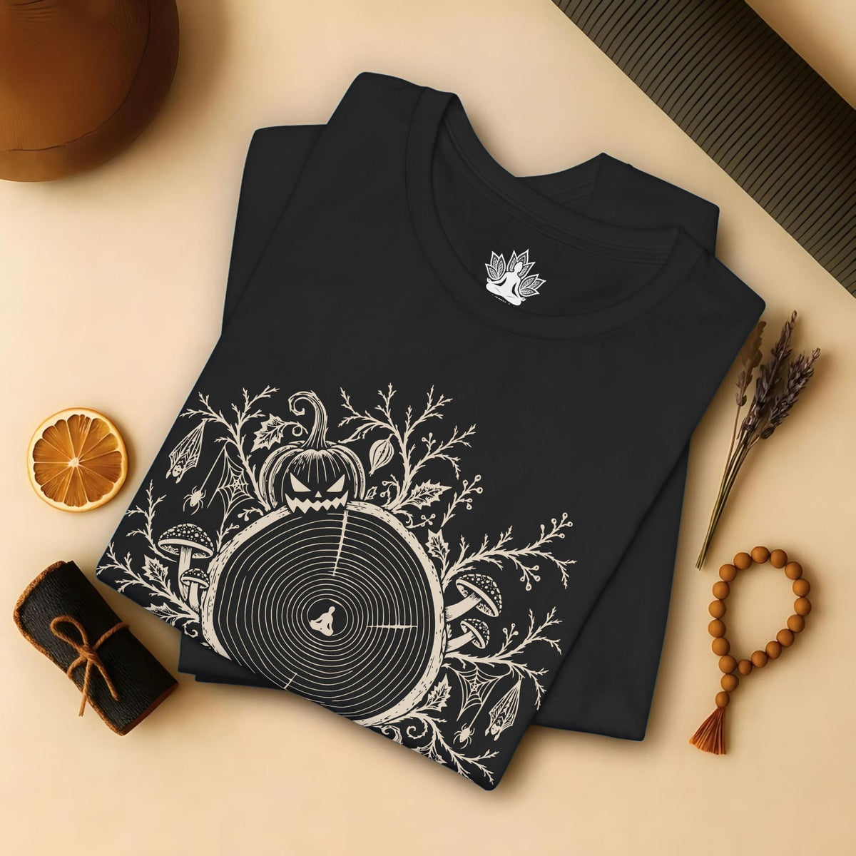 The Quiet Center: Haunted Woods Halloween Edition Tee