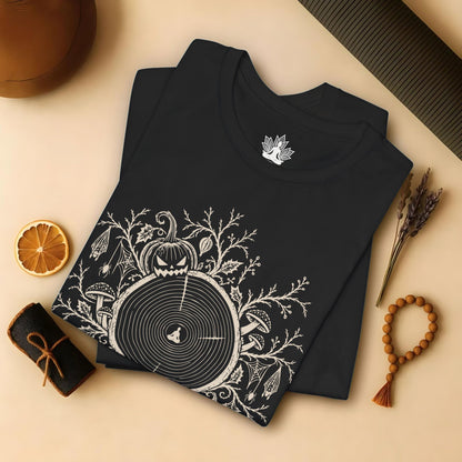 The Quiet Center: Haunted Woods Halloween Edition Tee