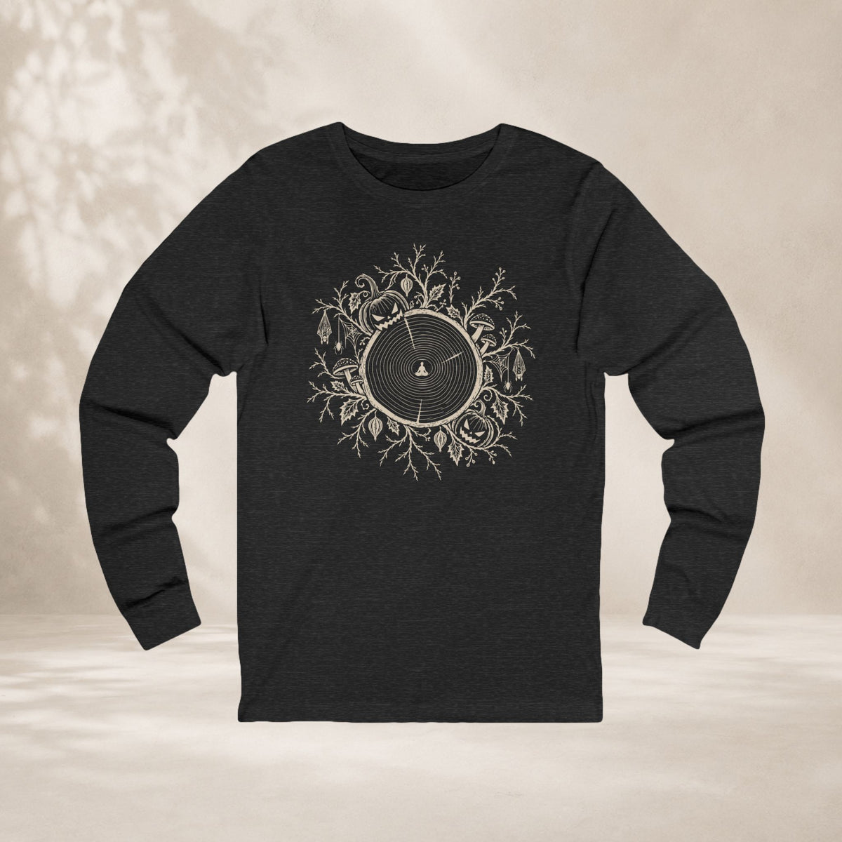 The Quiet Center: Haunted Woods Halloween Edition Long Sleeve Tee