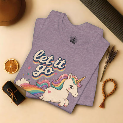 Nostalgia Unicorn Let It Go Tee