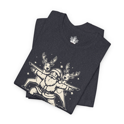 Let It Flow Santa Tee