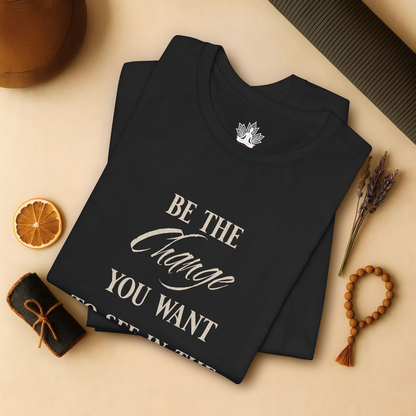 Be the Change – Mindful Living Tee