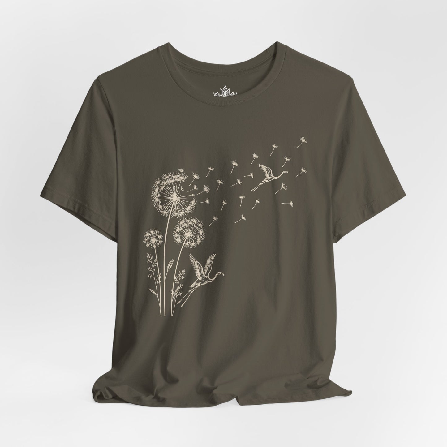 Flamingos & Dandelions Tee