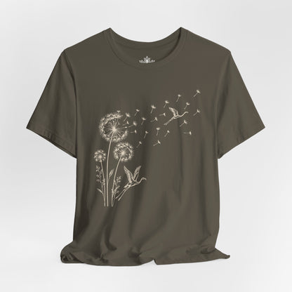 Flamingos & Dandelions Tee