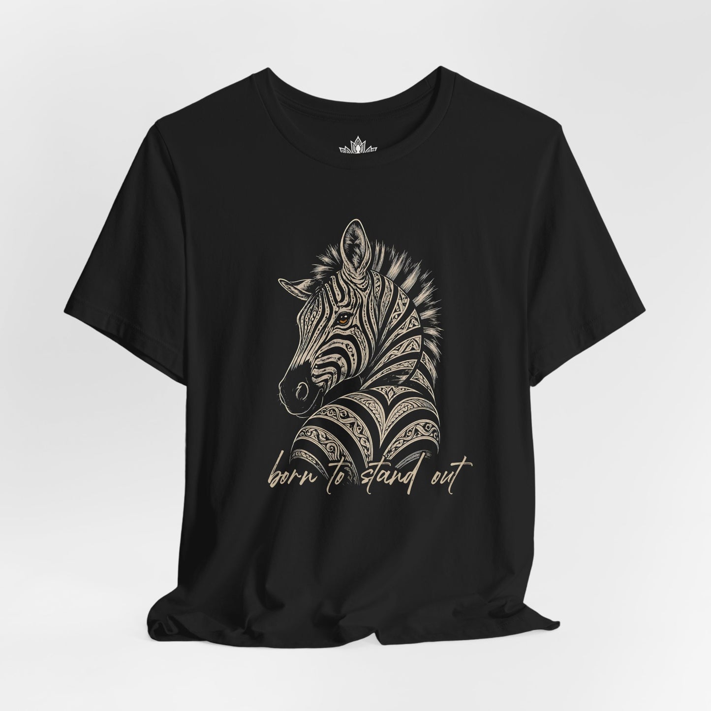 Born To Stand Out Zebra Tee