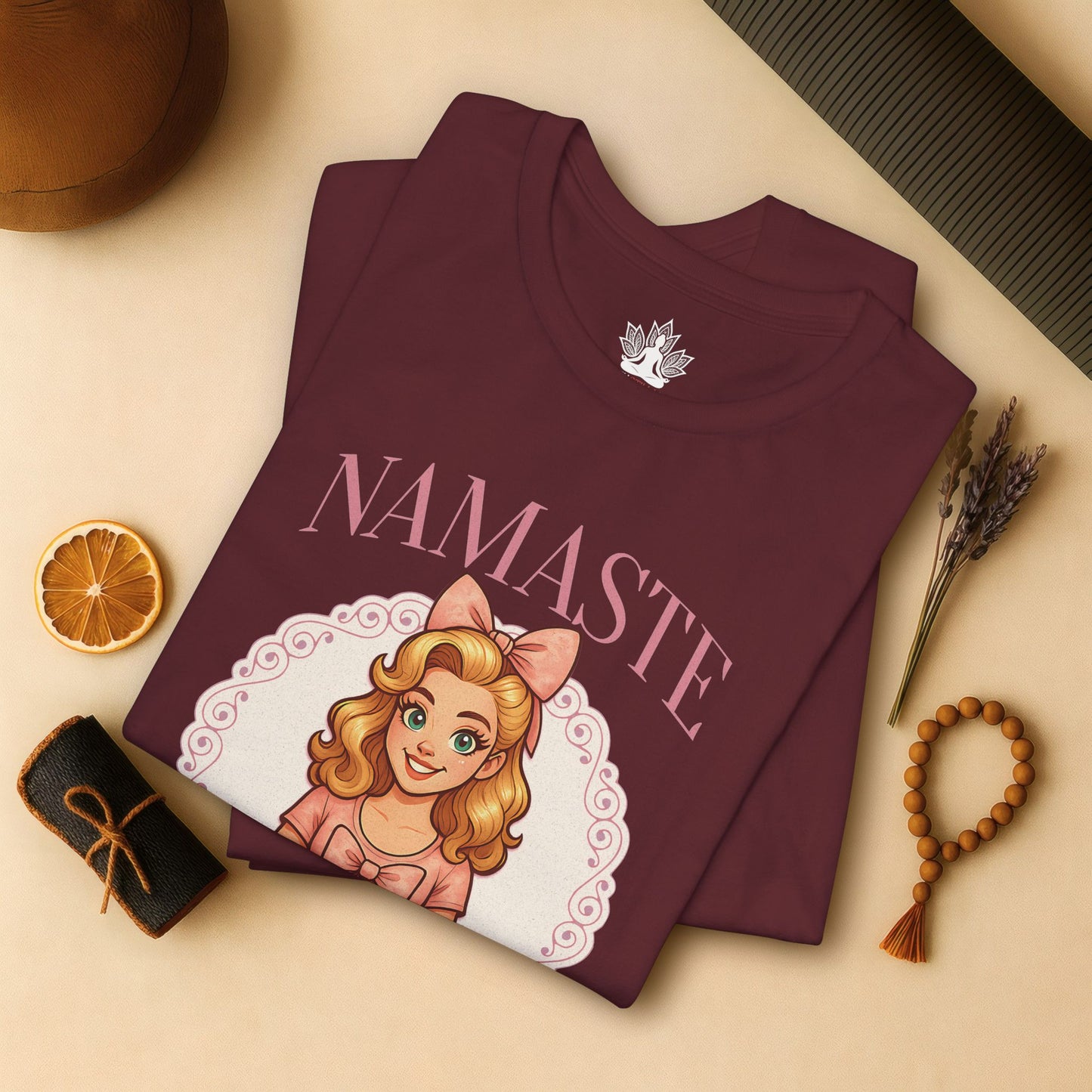 Namaste Coquette – Cute Yoga Tee