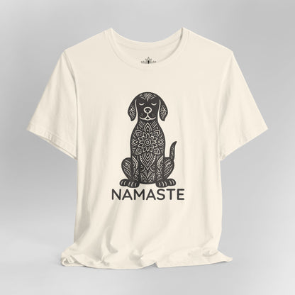 Calm Dog - Mandala Namaste Tee