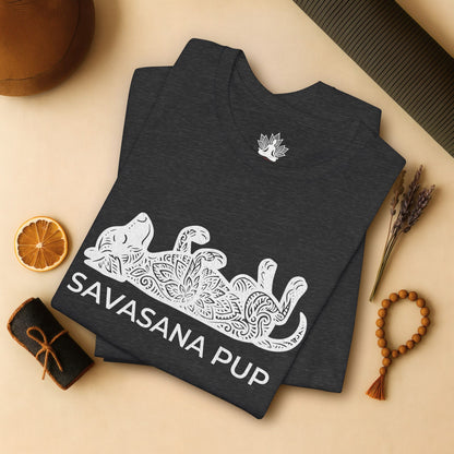 Chill Mandala Dog - Savasana Pup Tee