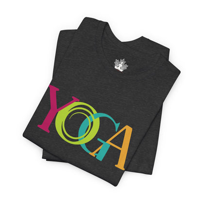 Colorful Yoga - Bold Graphic Men Tee