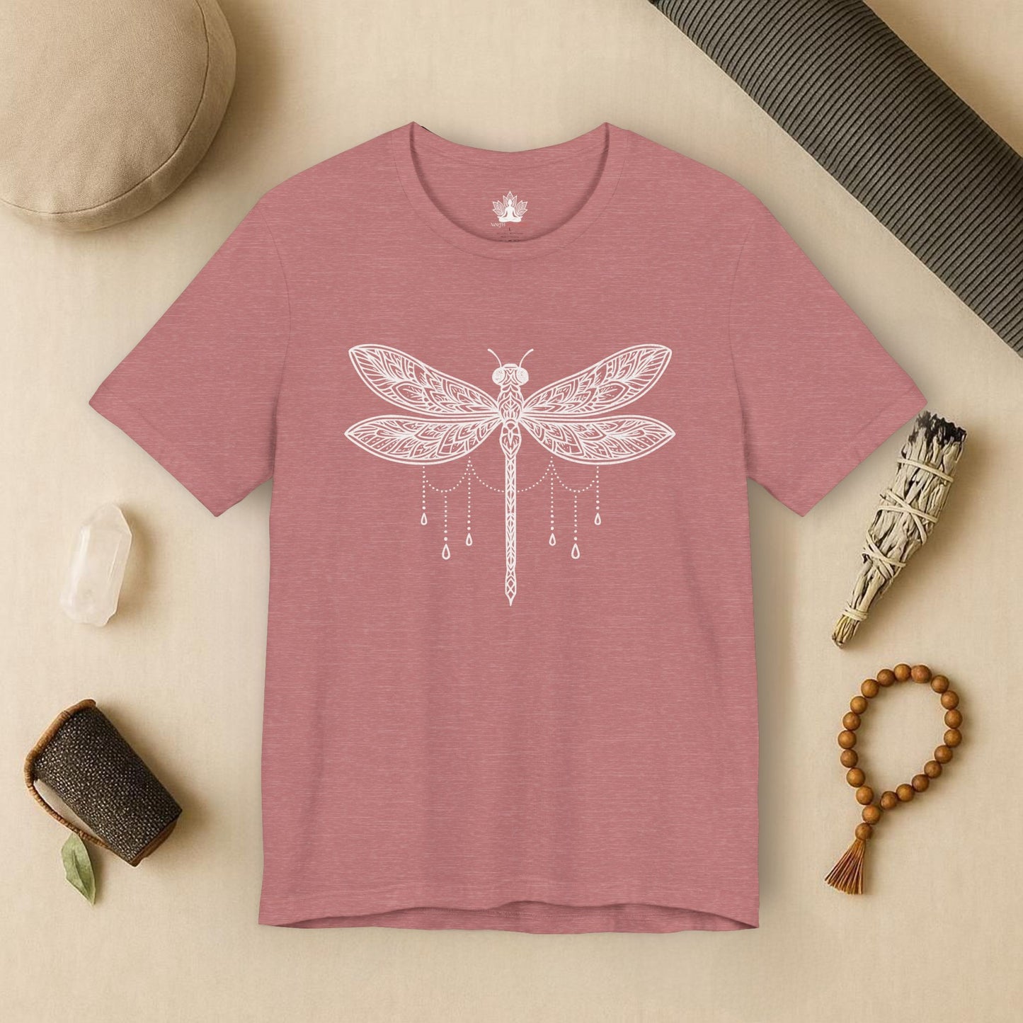Mandala Dragonfly - Serenity Tee
