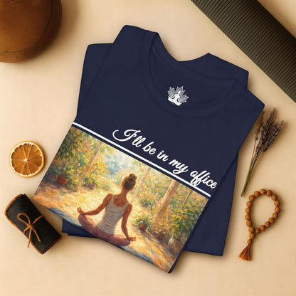 I'll Be In My Office Impressionism Tee