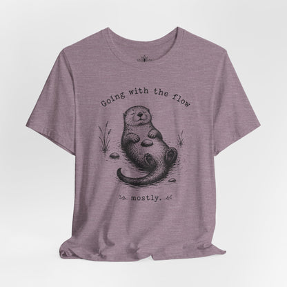 Going With The Flow Otter Tee
