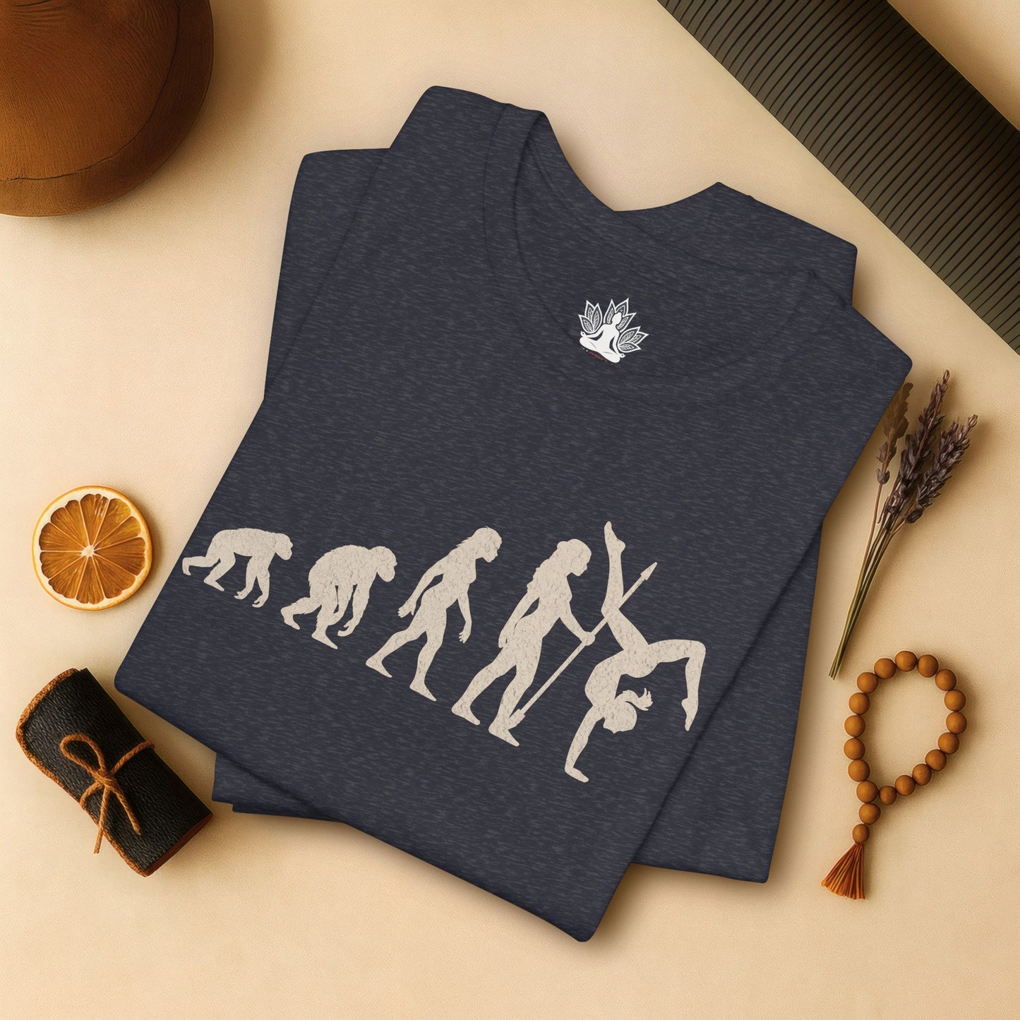 Yoga Evolution – From Primate to Asana Tee