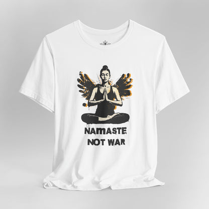 Namaste Not War – Urban Street Art Tee