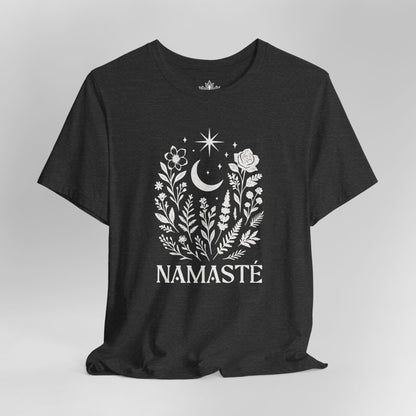 Namasté Bloom – Floral Yoga Tee