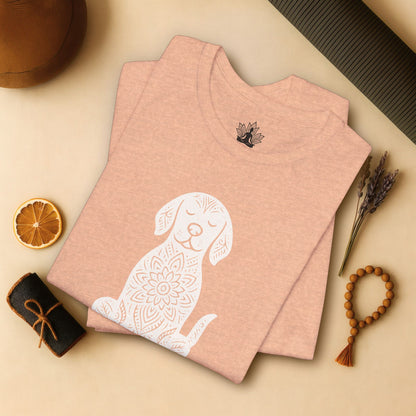 Calm Dog - Mandala Namaste Tee