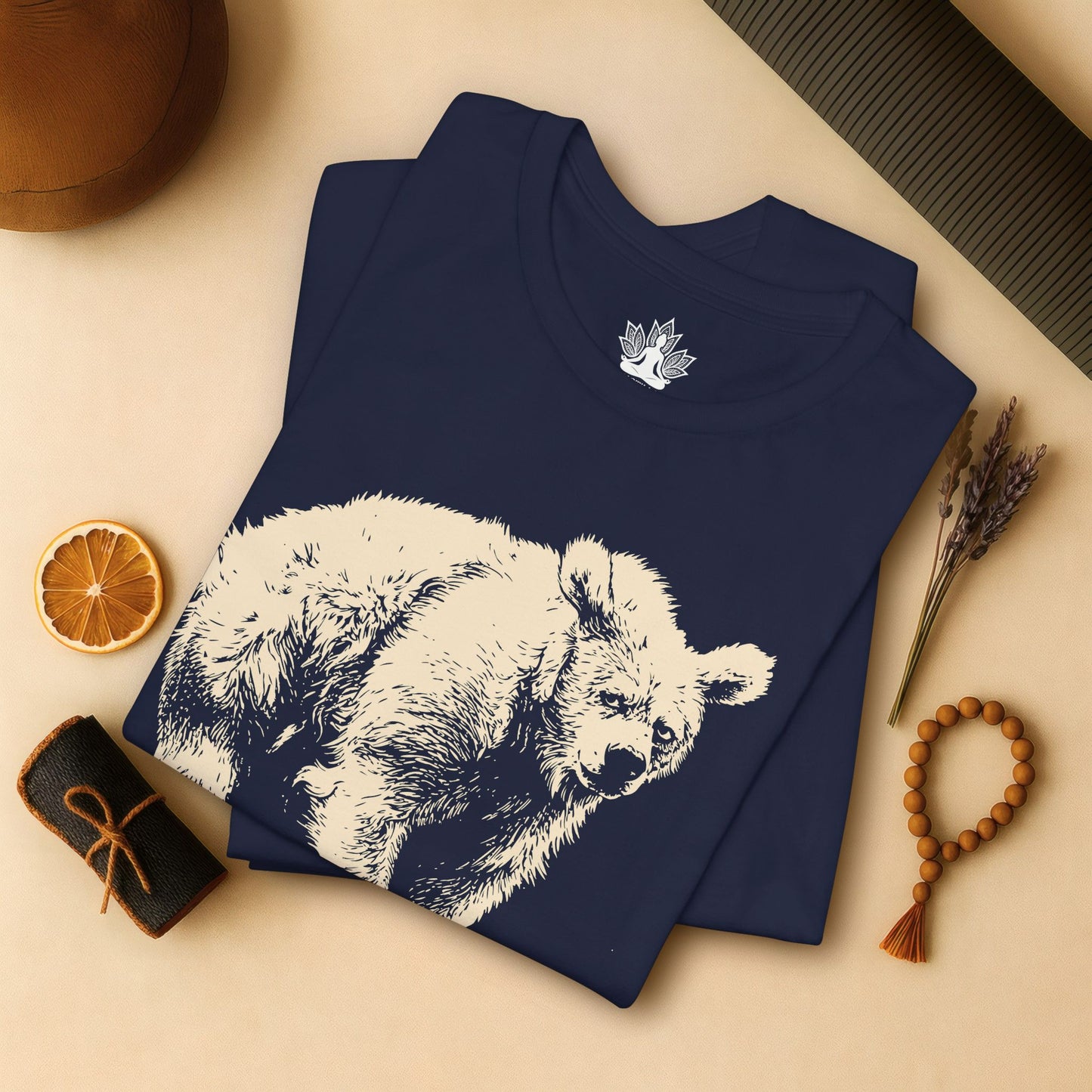 Post-Savasana Sleepy Bear Tee