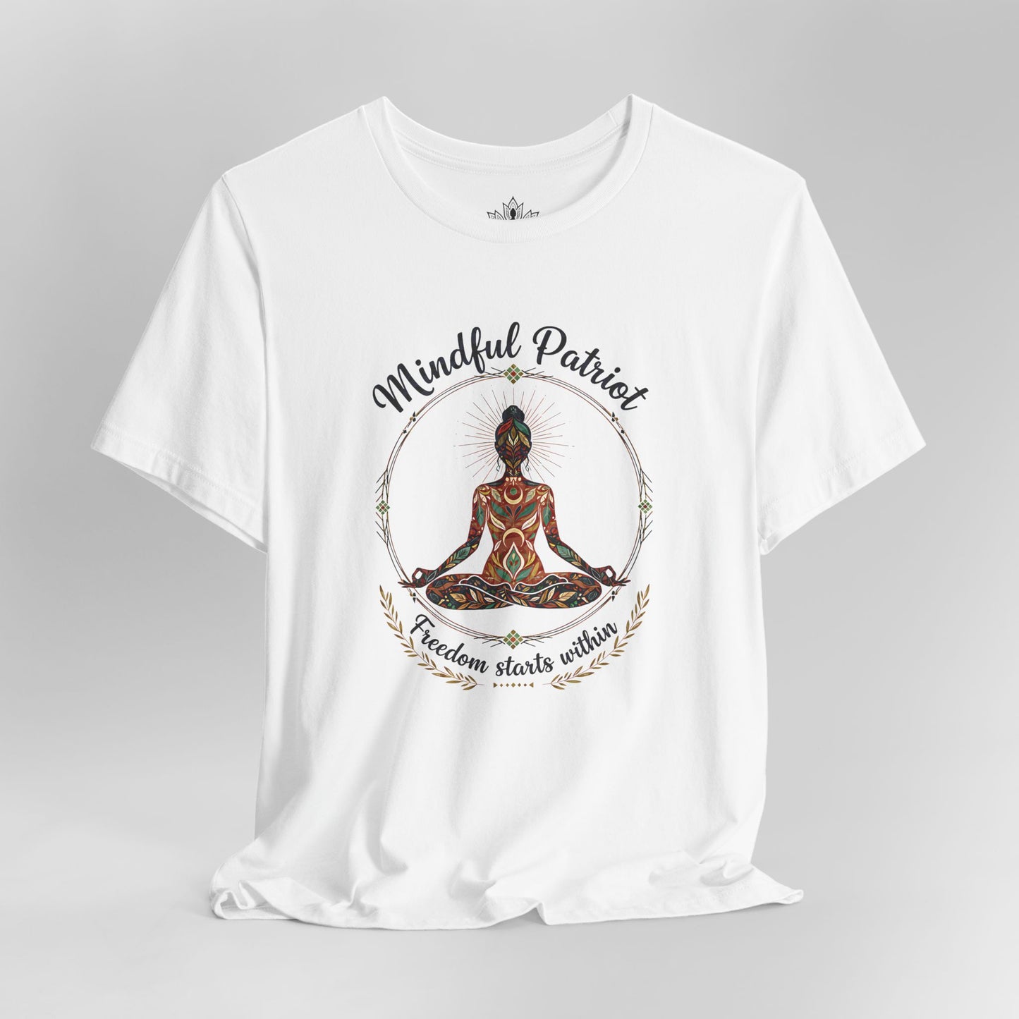 Freedom Starts Within – Mindful Patriot Yoga Tee