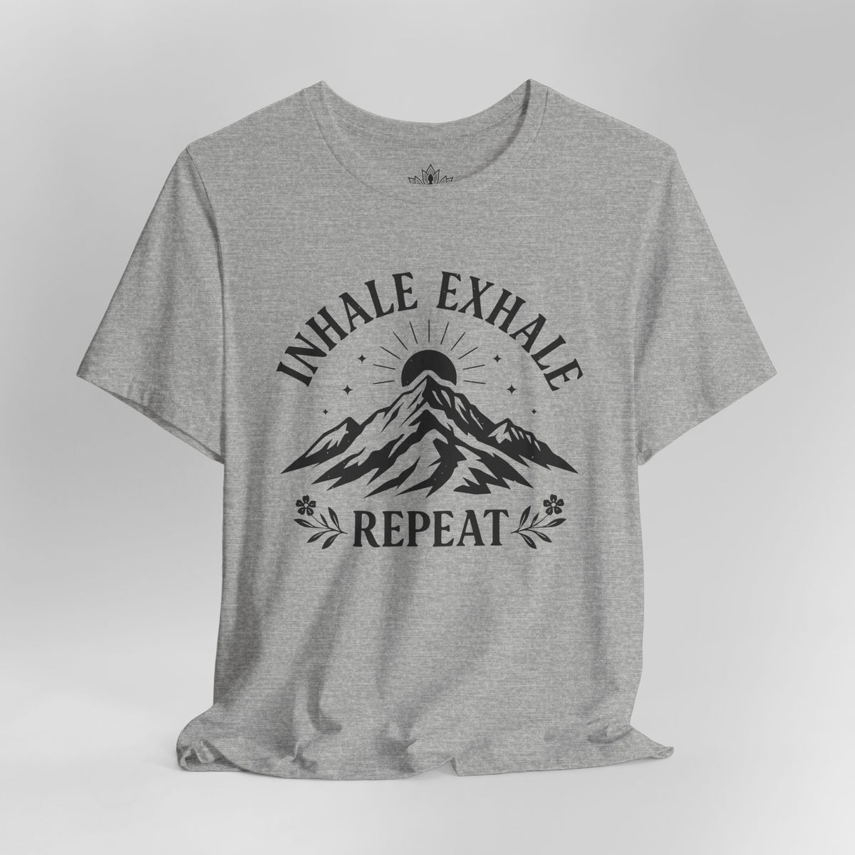 Inhale Exhale Repeat - Mountain Peace Men Tee
