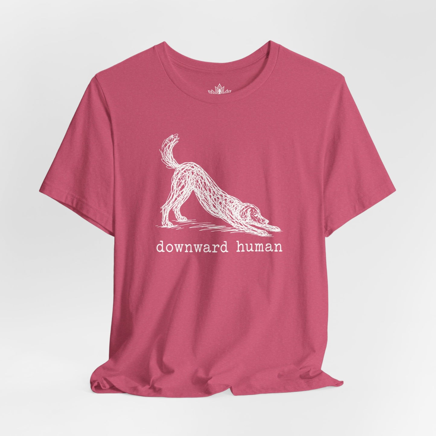 Line Art Downward Human Tee